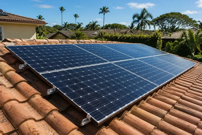 Installation de panneaux solaires à Salasc